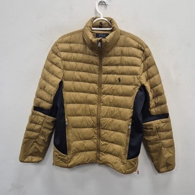 Ralph Lauren Polo Water Repellent Lightweight Puffer Jacket Coat Size Medium - Image 1 of 4