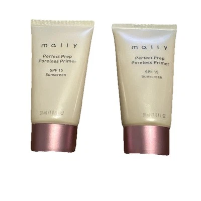Imprimación sin poros MALLY Perfect Prep - Lote de 2 1 oz/30 ml nueva sin caja Foto 1 de 4