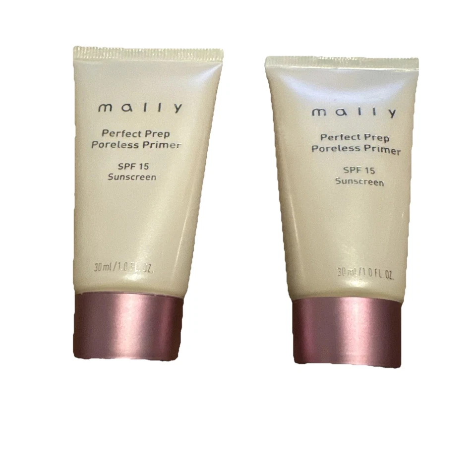 MALLY Perfect Prep Poreless Primer - Lot Of 2 1oz/30mL NWOB - Image 1 of 4