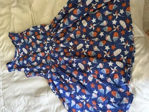 Dot Dot Smile 4th Of July Independence Day Tank Twirl Dress Size 3/4 - Picture 1 of 3