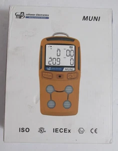 MPOWER ELECTRONICS MP427 Muni 4 Gas Detector M020-0027-000 - Picture 1 of 8