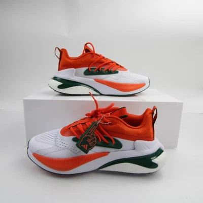 Miami Hurricanes adidas Alphaboost Running & Jogging Shoes Men's New