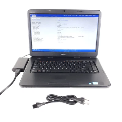 Dell Inspiron N5050 15.6" Laptop i3-2370M 2.40GHz 6GB 1TB HDD Boots/Bios No OS - Image 1 of 4