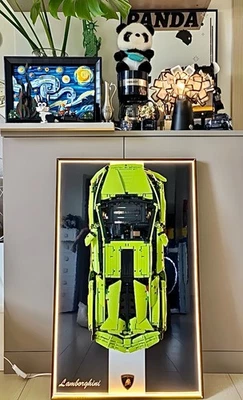 31.5" LED Display wall mount frame for LEGO 42115 Lamborghini Sián FKP 37 (D) - Image 1 of 4