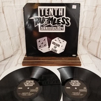 RUTHLESS TENTH ANNIVERSARY DECADE OF GAME 2 LPS NWA EAZY-E Dr Dre Ice Cube - Image 1 of 4