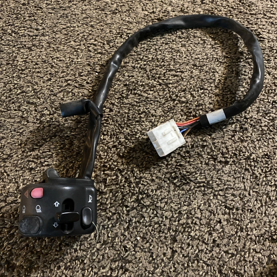 Interruptor de control lateral izquierdo Triumph Adventurer 900 1999 faro señal bocina estrangulador Foto 1 de 4