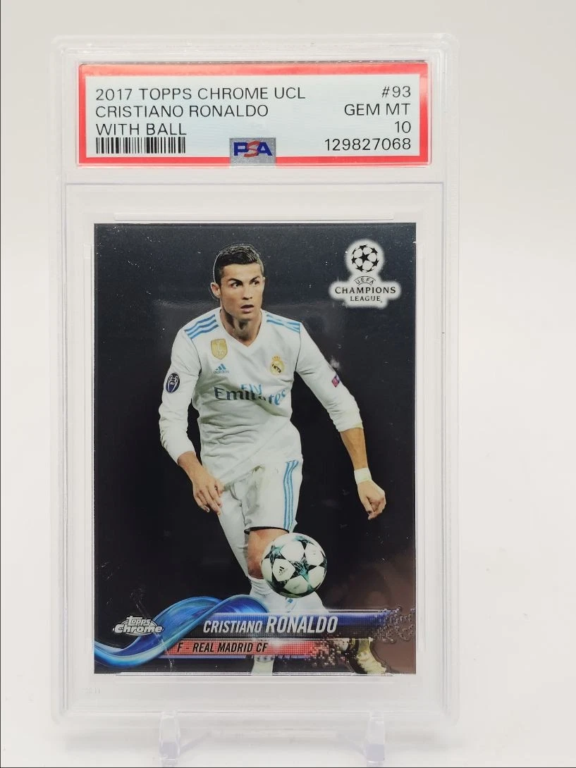 2017-18 Topps Chrome UCL Cristiano Ronaldo #93 for sale | eBay