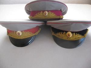 UdSSR 3 St,  Schirmmütze , Marschall, General  Sommer Uniform - Bild 1 von 7