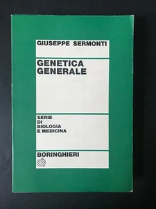 Giuseppe Sermonti GENETICA GENERALE biologia-medicina Boringhieri Editore 1971 - Imagen 1 de 7