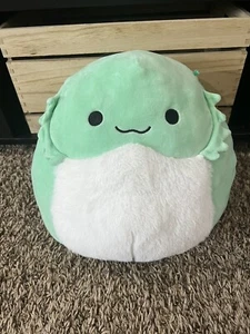 Squishmallow ABE the Bearded Dragon Plush 11" Stuffed Animal Toy Green Kellytoy - Picture 1 of 5