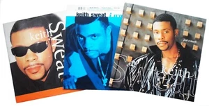 3 x KEITH SWEAT 12" VINYL SINGLE BUNDLE NOBODY I WANT HER JUST A TOUCH *VG+* - Picture 1 of 13