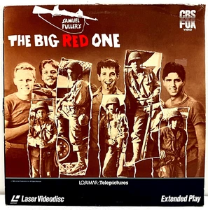 The Big Red One Samuel Fuller Laserdisc 1987 Lee Marvin Mark Hamill - Picture 1 of 4