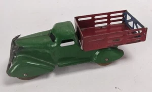 1930's MARX Red & Green Cargo Truck Wheels Original - Picture 1 of 8