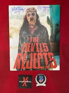 BILL MOSELEY & KATE NORBY SIGNED 11x14 PHOTO THE DEVIL'S REJECTS! BECKETT COA! - Picture 1 of 6
