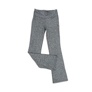Athleta Girl High Rise SoftLuxe Chit Chat Gray Flare Pants - Picture 1 of 5