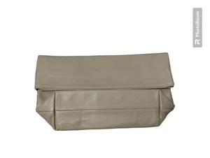 Beck Leather Cynthia Oversized Clutch Beige - Bild 1 von 6