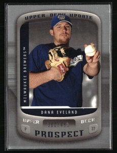 Dana Eveland 2005 Upper Deck Update #174 /450 Baseball Card