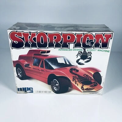 MPC AMT Skorpion Custom Street Machine Turbo Charged 1/20 Model Kit (SEALED) - Image 1 of 4