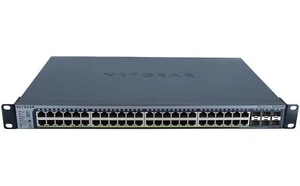 Netgear - GS752TPS - 52-Port Gigabit Ethernet PoE Stackable Smart Switch - Bild 1 von 3