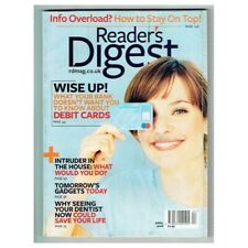 Reader's Digest Magazine April 2008 mbox2603 Wise Up! - Gadgets von morgen