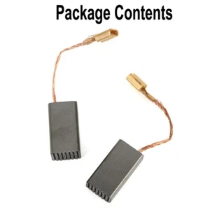 2pcs Motor Carbon Brushes for Bosch GWS 6-115 E PWS 8-125 Angle Grinders - Picture 1 of 17