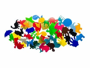 50x Sticker Miniblings Autocollant Coloré Divers Motifs Animal Cœur Étoile Pour - Photo 1 sur 6