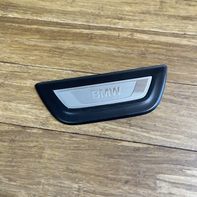 BMW X3 2013-2018 umbral de puerta trasera izquierda derecha placa de desgaste moldura OEM *NOTA* Foto 1 de 4