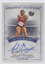 2016 Upper Deck Goodwin Champions Auto Amanda Bingson #A-AB Auto