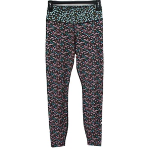 Nike Dri Fit Leggings Womens Size S Femme Floral Mid Rise Tight Fit Full Length - Imagen 1 de 5