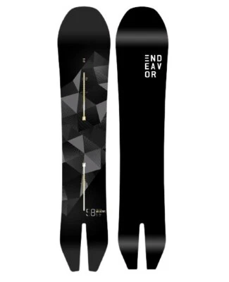 MENS SNOWBOARD ENDEAVOR ARCHETYPE 162 2021 SWALLOW TAIL POWDER ALL MOUNTAIN — 第 1/4 张图片