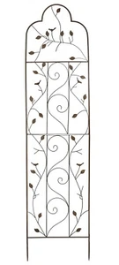 Metal Garden Trellis Climbing Plant Flower Supports Sweet Pea Rose Frame 1.5m - Picture 1 of 5