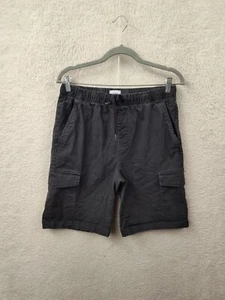 Old Navy Boys Short XXL Gray Cotton Blend Straight Regular Fit Drawstring Cargo - Picture 1 of 18
