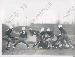 1934 Missouri Tigers Halfback Angello Runs VS Chicago Maroons Press Photo - Picture 1 of 2