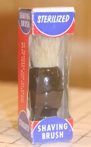 Set solido vintage NOS Century pennello da barba sterilizzato USA - Foto 1 di 6