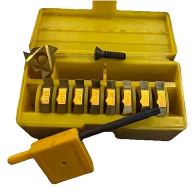 Kennametal LT-16ER G55 KC730 Carbide Threading Inserts *NEW* 9Pcs - Image 1 of 2