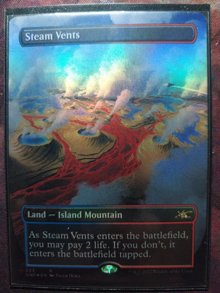 Steam Vents (Borderless) Unfinity Foil - Image 1 of 1