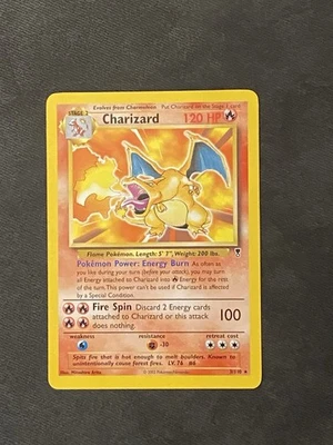 Charizard Legendary Collection Deck Exclusive #003 (2002) Non- Holo LP Pokemon - Image 1 of 3