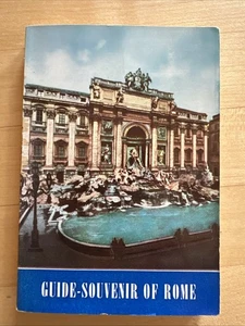 Vintage Guide Souvenir Of Rome The Eternal City PB 1959 Illustrated - Bild 1 von 8