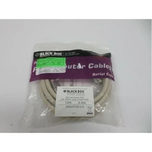 Black Box EYN257T-0050-FF RS232 SHIELDED NULL MODEM CABLE - METAL - Picture 1 of 1