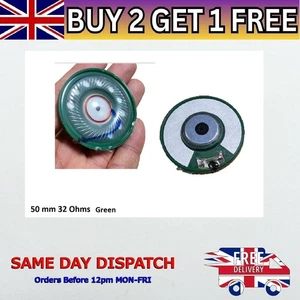 50mm Premium Titanium Diaphragm Headphone Speaker Driver For High-end Headsets - Picture 1 of 8