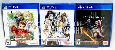 Tales Of Symphonia + Vesperia + Arise - PS4 - Nuevo | Sellado de fábrica Foto 1 de 4
