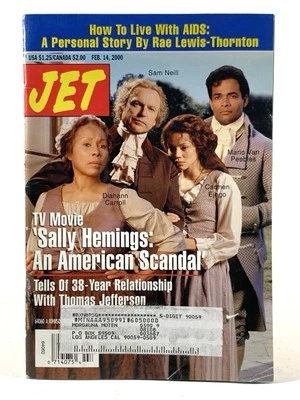 JET MAGAZINE FEBRUARY 14, 2000 SALLY HEMMINGS AN AMERICAN SCANDAL CARMEN EJOGO - Image 1 of 2