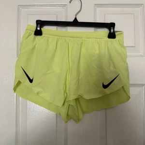 Nike AeroSwift Men's S 2” ADV Brief-Lined Racing Shorts Light Lemon FN3349-736 - Picture 1 of 8