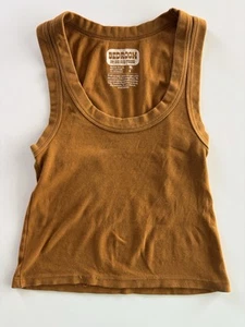 Big Bud Press Bedroom Women’s S Sleeveless Essential Tank Rust - Picture 1 of 6