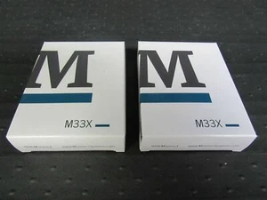 (2) Cinta calculadora genuina Monroe M33X negra/roja ¡envío gratuito! - Imagen 1 de 3