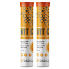 Vitamin C 1000mg 40 Effervescent Orange Tablets | High Strength Immune ClubVits