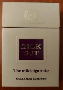 Pacchetto Vuoto Di Sigarette Silk Cut - Foto 1 di 6