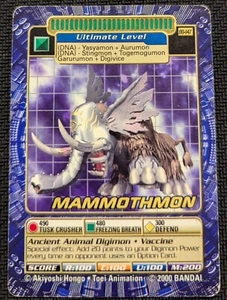 Digimon Digi Battle Series 3 BO-147 Mammothmon LP/MP Nonholo Rare Ultimate Level - Bild 1 von 2