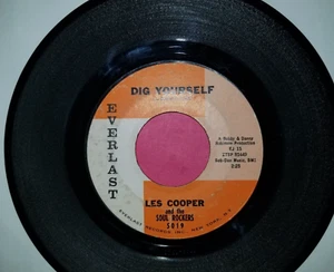 LES COOPER & The SOUL ROCKERS / Dig Yourself - Wiggle Wobble / 45rpm Vinyl - Picture 1 of 2
