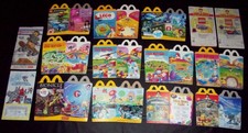 McDonalds Lego Bionicle Batman Building Mistika Sports Happy Meal Boxes & Bags
